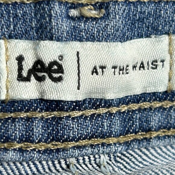 Lee At The Waist 16 Petite Blue Jeans - Picture 10 of 12